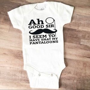 Shat My Pantaloons Baby Onesie